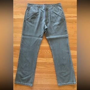 RED HEAD Since 1856 Mens Work Camping Safari Pants Bottom Olive Cotton 40 x 34